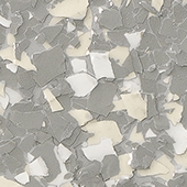 1/4” Flake - Light Grey