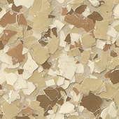 1/4” Flake - Medium Tan