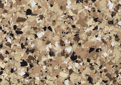 1/4” Flake - Saddle Tan