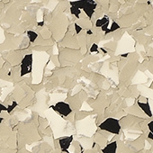 1/4” Flake - Tan and Bone