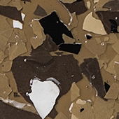 1” + 1/4” Flake - Brown