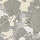 1” + 1/4” Flake - Light Grey