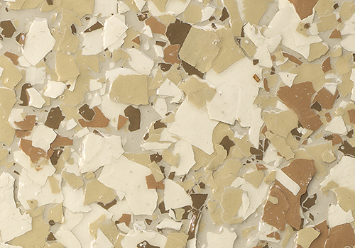 1” + 1/4” Flake - Medium Tan