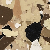 1” + 1/4” Flake - Saddle Tan