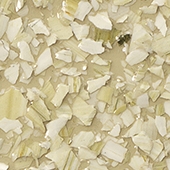 1/4” Brindle Flake - Ewa Green