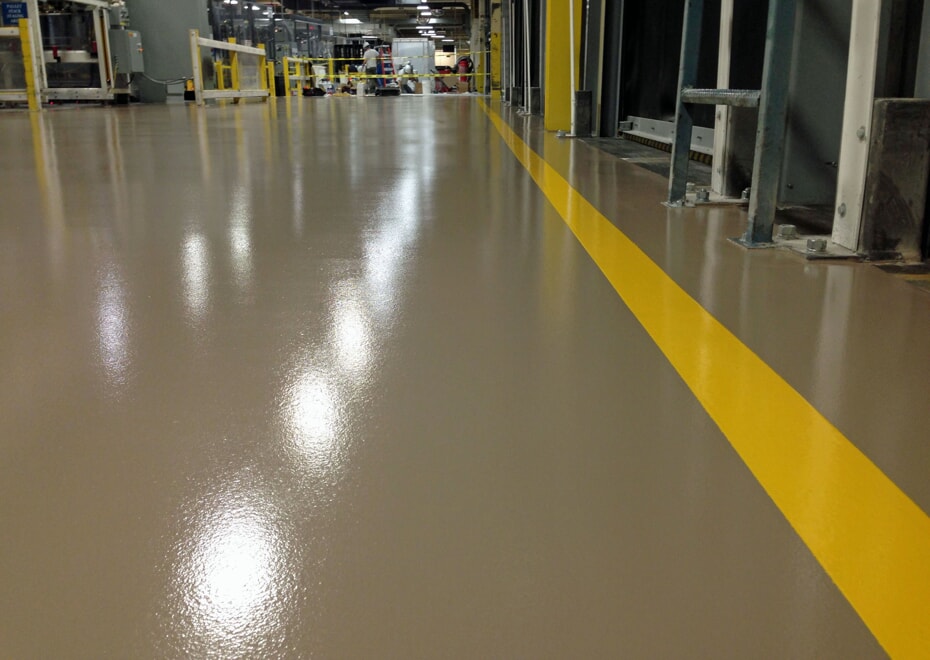 industrial garage floor