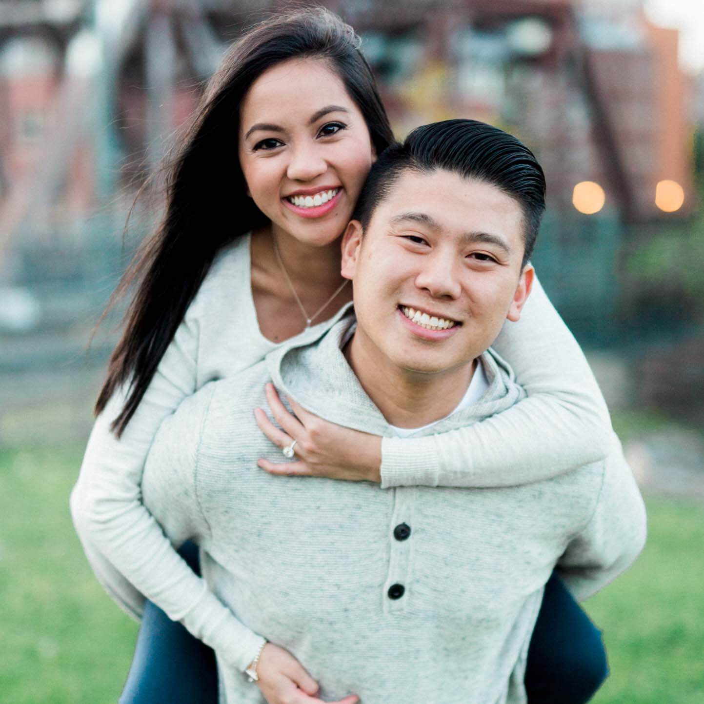 garageexperts of front range denver co owners tommy nguyen and marlyse labordo